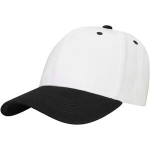 Unisex White Black Athletic Adjustable Strap Casual Running Classic Baseball Cap
